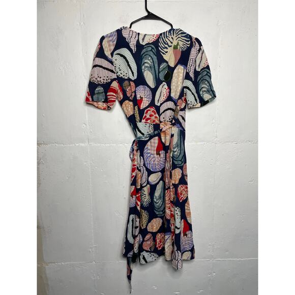 NEW Australian Label Gorman "She Sells" Wrap Dress, Size AU 8 / US 4 - Picture 5 of 7